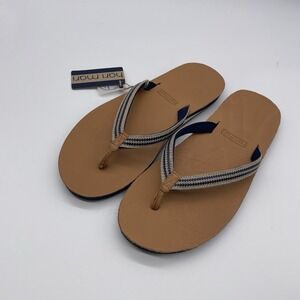 Hari Mari Women's Fields Puebla Navy Size 10‎ Memory Foam Flip Flops